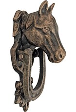 JB Giftware & Lifestyle -  Door Knocker Horse Head 17.5cm - Cast Iron