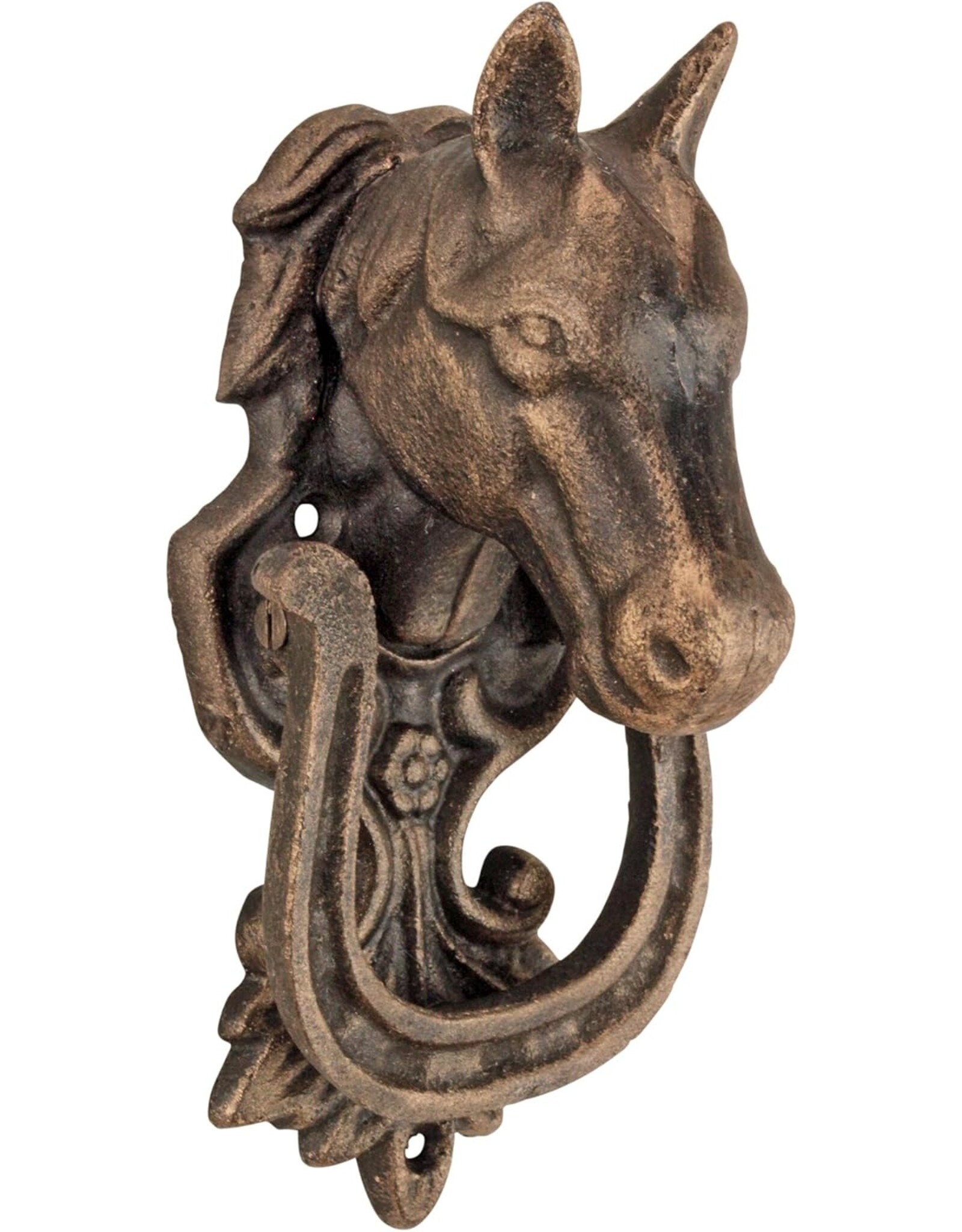 JB Giftware & Lifestyle -  Door Knocker Horse Head 17.5cm - Cast Iron