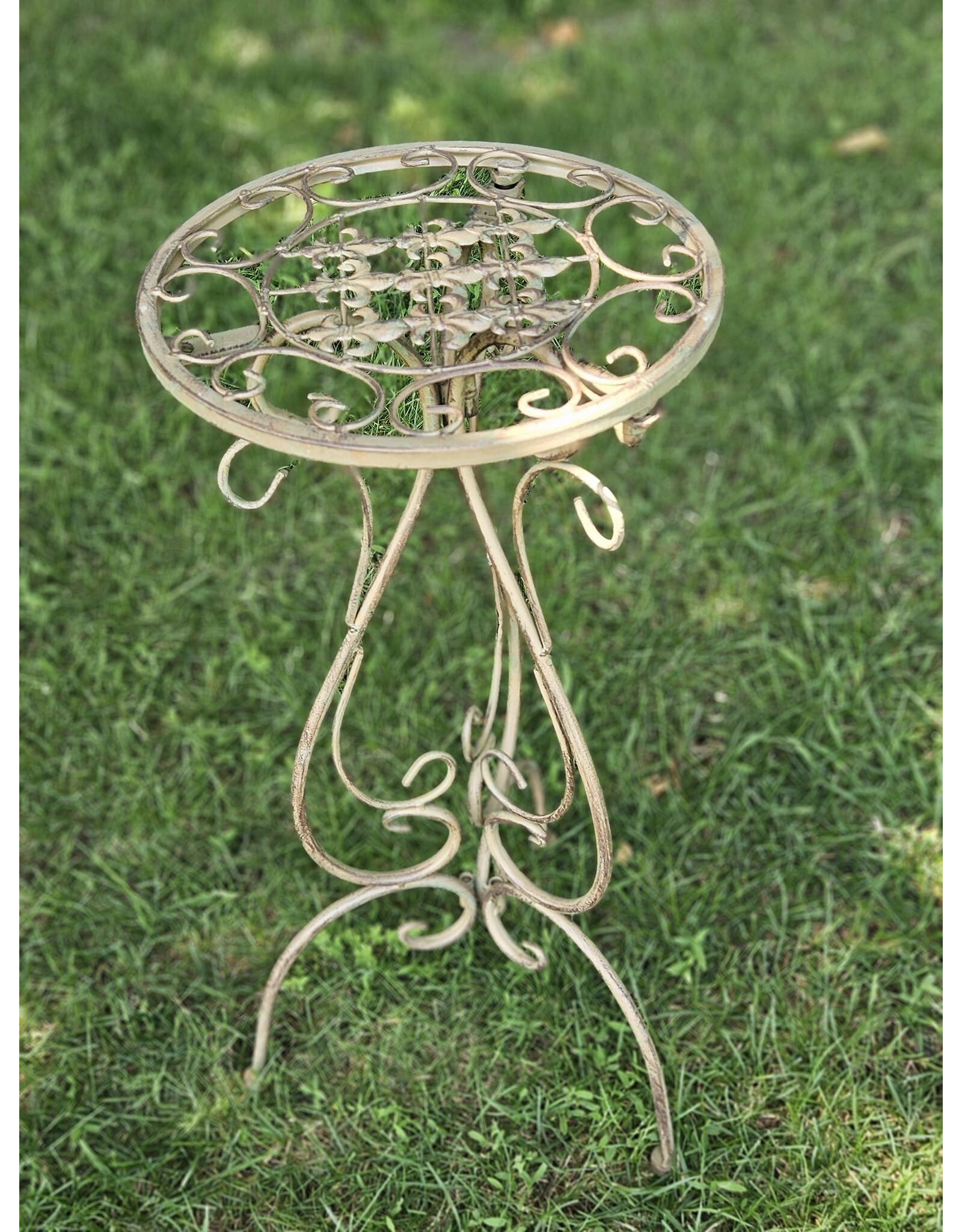 Trukado Miscellaneous - Iron Vintage Plant Table - Side Table