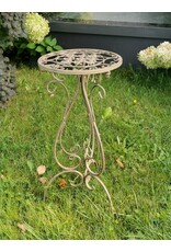 Trukado Miscellaneous - Iron Vintage Plant Table - Side Table