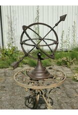 Trukado Giftware & Lifestyle - Gietijzeren Tafelzonnewijzer 29,5cm