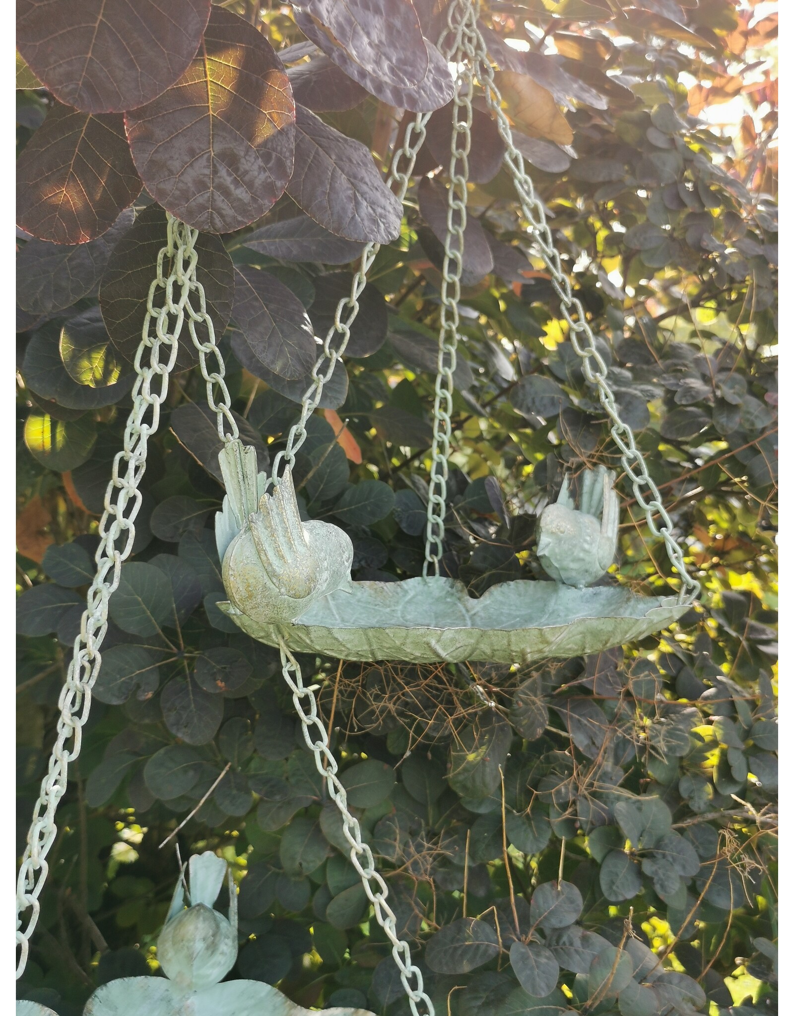 JB Miscellaneous - Birdbath-Feeding Bowl - leaf shaped, set of 2