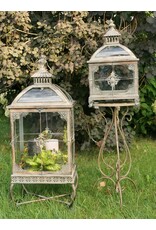 JB Miscellaneous - Set of 2 Lanterns on Base Victorian style