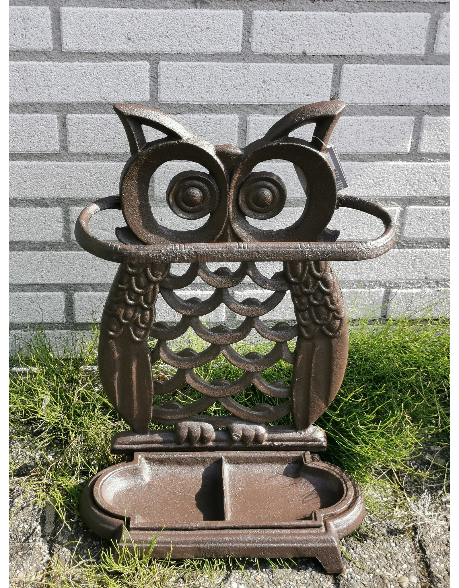 JB Miscellaneous - Cast iron Owl Umbrella Stand