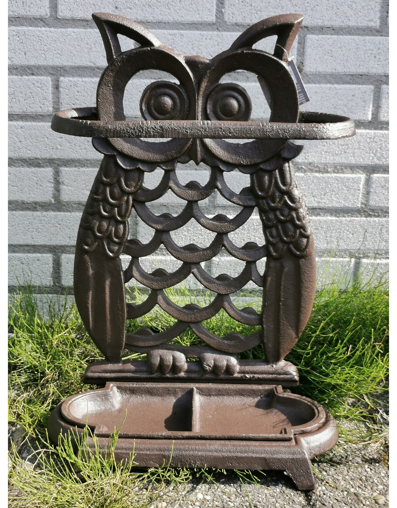 JB Miscellaneous - Cast iron Owl Umbrella Stand