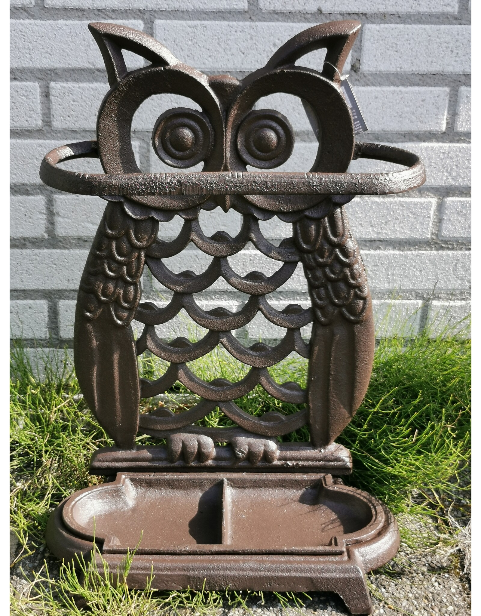 JB Miscellaneous - Cast iron Owl Umbrella Stand