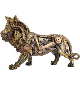 JB Steampunk Lion figurine 31.8cm
