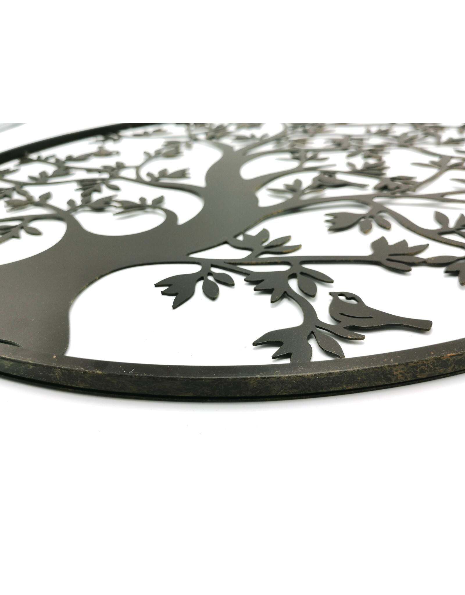 SH Miscellaneous - Tree of Life with Birds  Iron Wall Decor 51cm