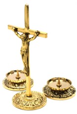 SH Giftware & Lifestyle - Jesus on the Cross Mini Crucifix set brass