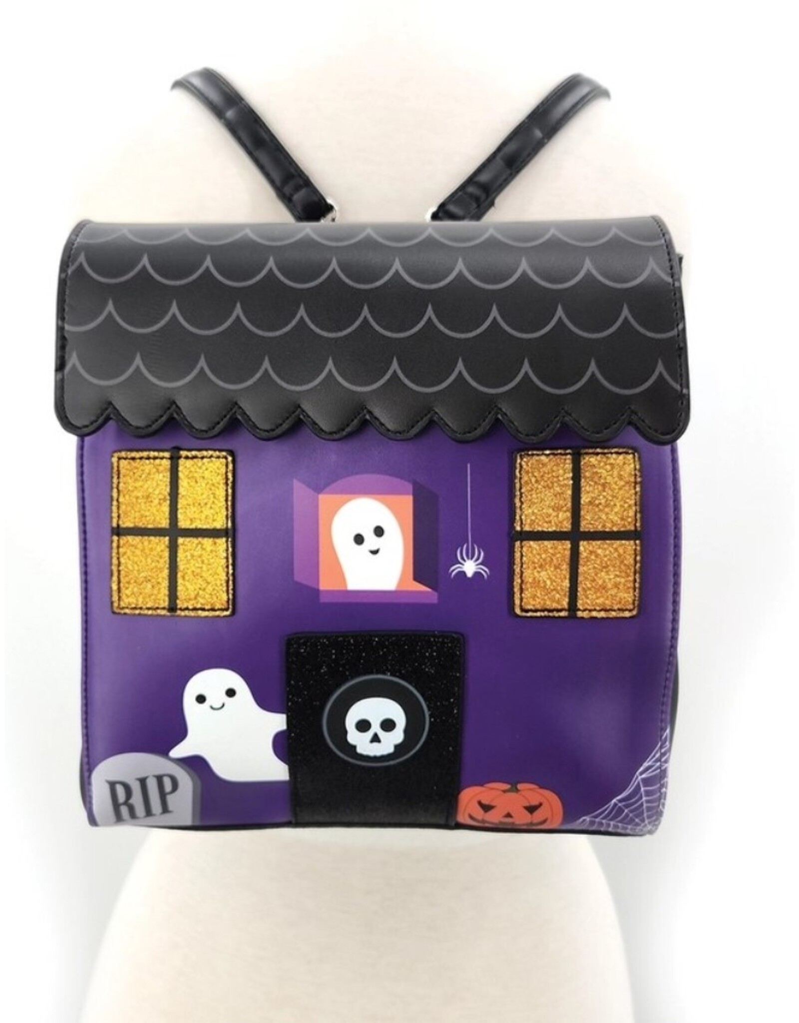 Trukado Gothic tassen Steampunk tassen - Spooky House Mini Rugtas