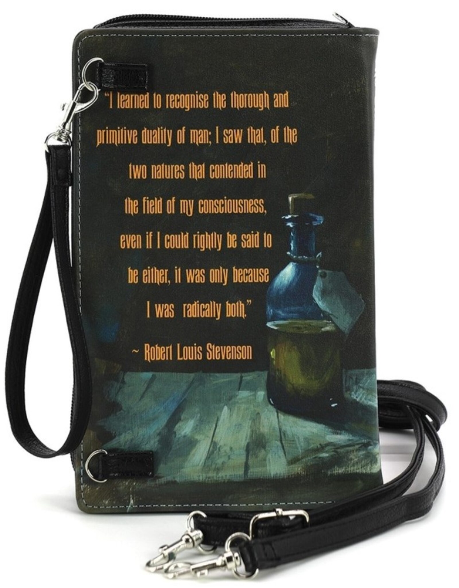Trukado Fantasy bags and wallets - Dr. Jekyll and Mr. Hyde Book handbag-clutch