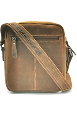 HillBurry Leather bags - Hillburry Crossbody bag with semi-circular front pocket