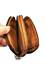 HillBurry Leather bags - Hillburry Shoulder bag-Belt bag-Phone bag-cognac