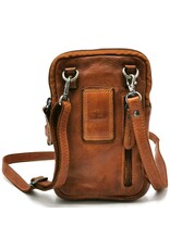 HillBurry Leather bags - Hillburry Shoulder bag-Belt bag-Phone bag-cognac