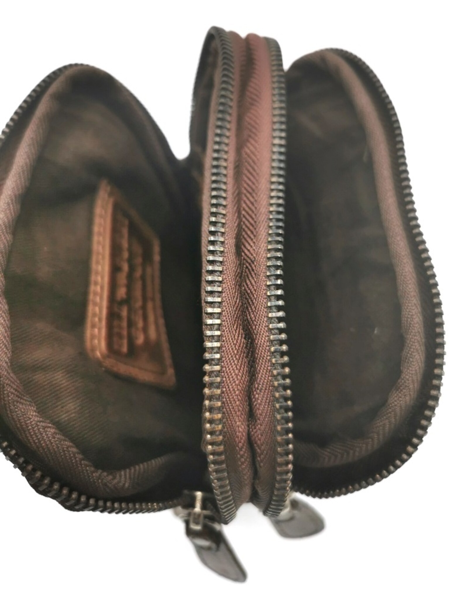 HillBurry Leather bags - Hillburry Shoulder bag-Belt bag-Phone bag brown