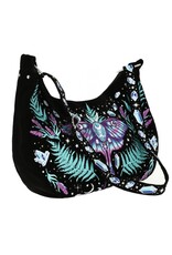 Restyle Fantasy bags and wallets - Enchanted Forest Hobo Bag with Magical Embroidery