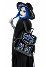 Restyle Fantasy bags and wallets - Enchanted Forest Backpack with Magical Moth Embroidery