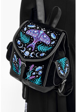 Restyle Fantasy tassen en portemonnees - Enchanted Forest Rugzak met Magisch Mot Borduurwerk