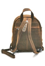 HillBurry Leather backpacks Leather shoppers - Hillburry Mini Backpack Buffalo leather