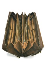 HillBurry Leather Festival bags, waist bags and belt bags - HillBurry Phone Bag-Wallet Buffalo Leather