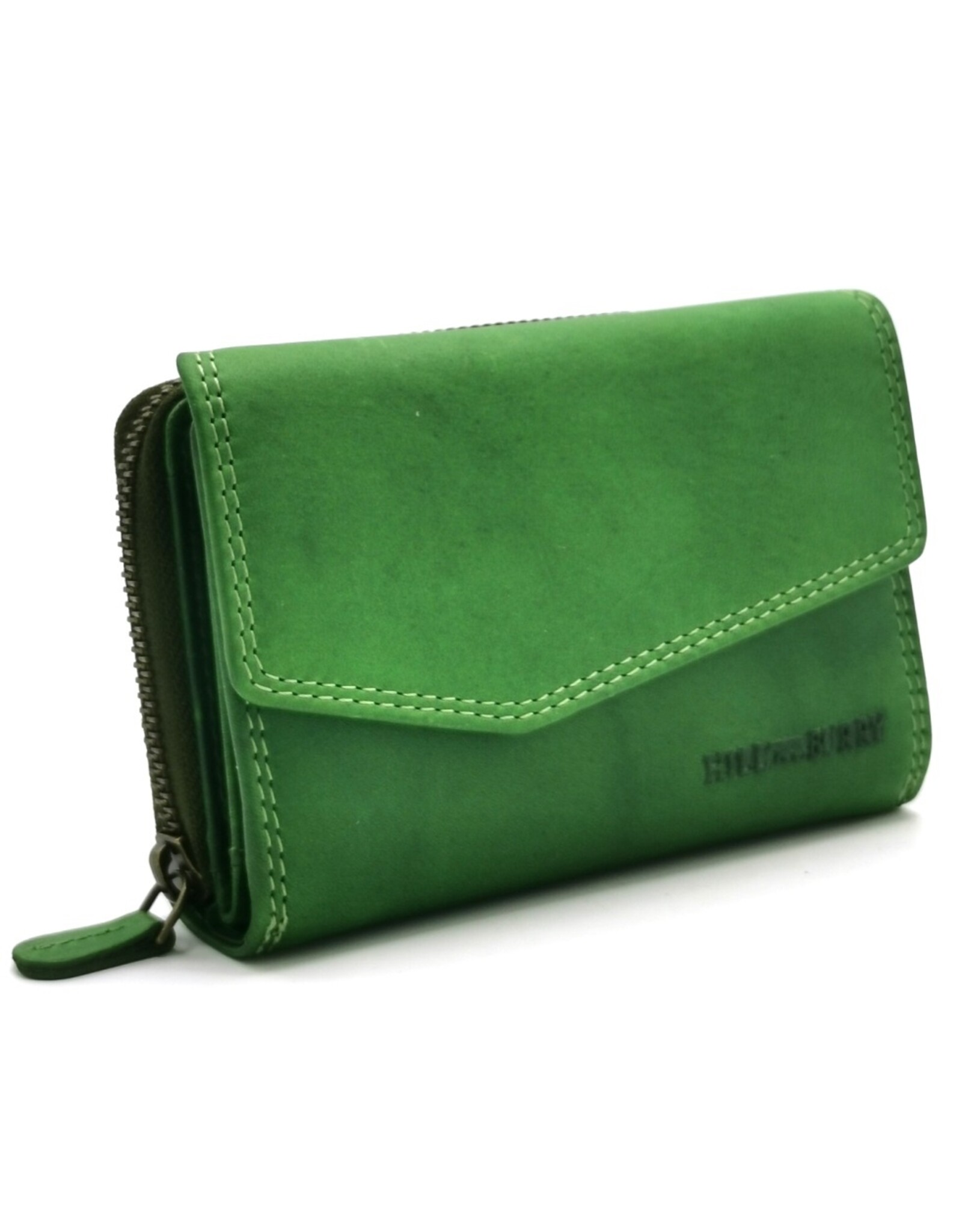 HillBurry Leather Wallets - Hillburry Wallet with Cover Green