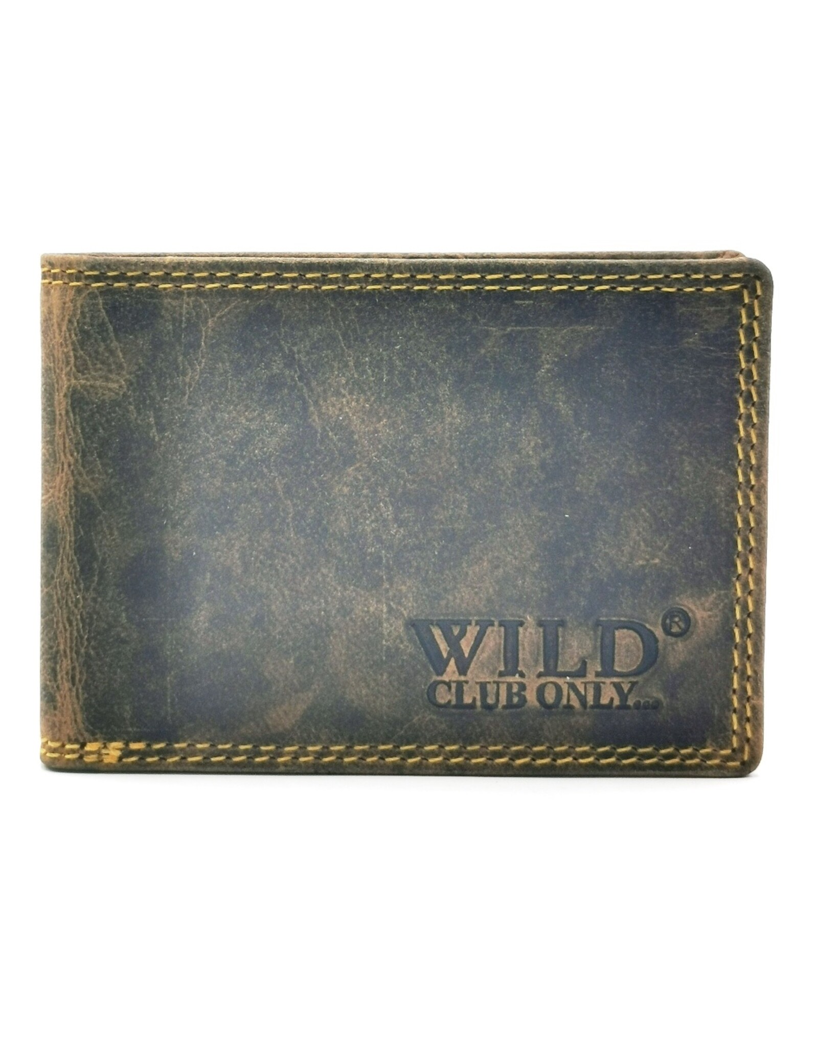 Wild Club Only Leren Portemonnees -   Leren Portemonnee Wild Club Only Klein formaat