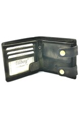 Leather Fox Leather Wallets - Leather Wallet with Truck black