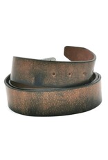 HillBurry Leather belts - HillBurry Leather Belt with Rustic Buckle brown