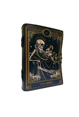 JM Handicrafts Miscellaneous - Grimoire Leren Notitieboek The Devil 18x13cm