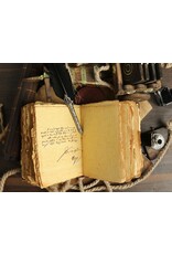 JM Handicrafts Miscellaneous - Celestial Zon & Maan Leren Vintage Notitieboek