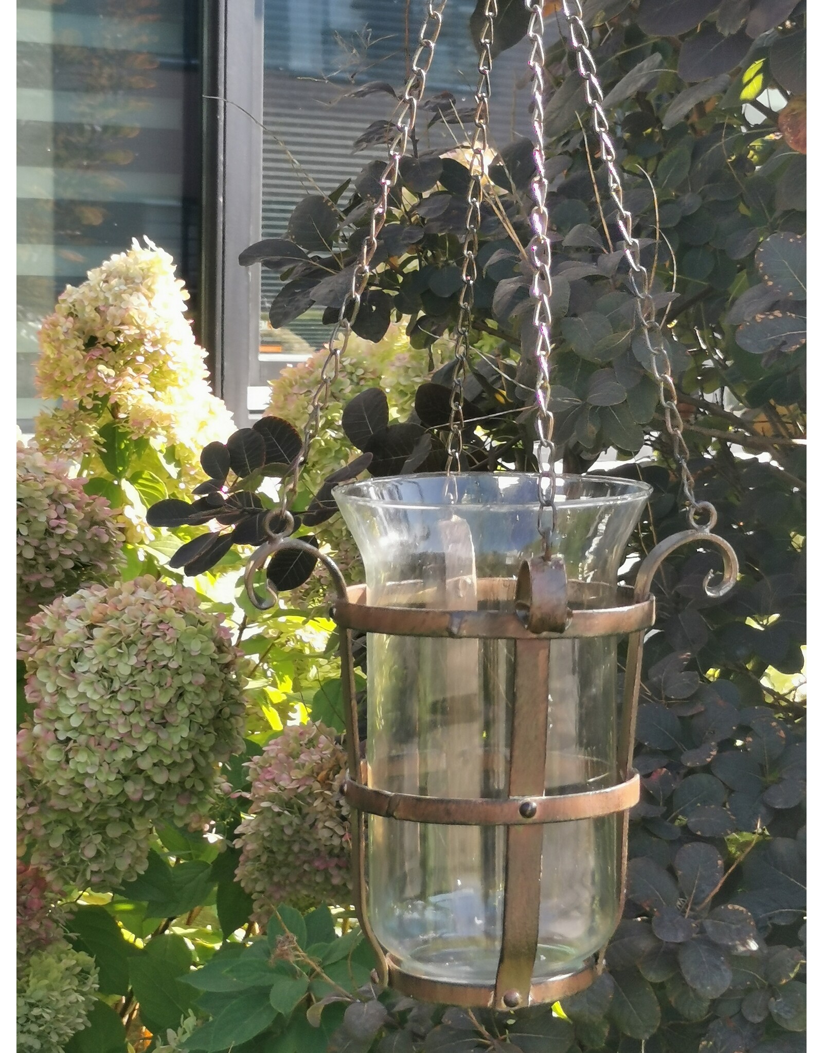 Boutique Trukado Giftware & Lifestyle - Middeleeuws IJzeren Windlicht hangend (large)