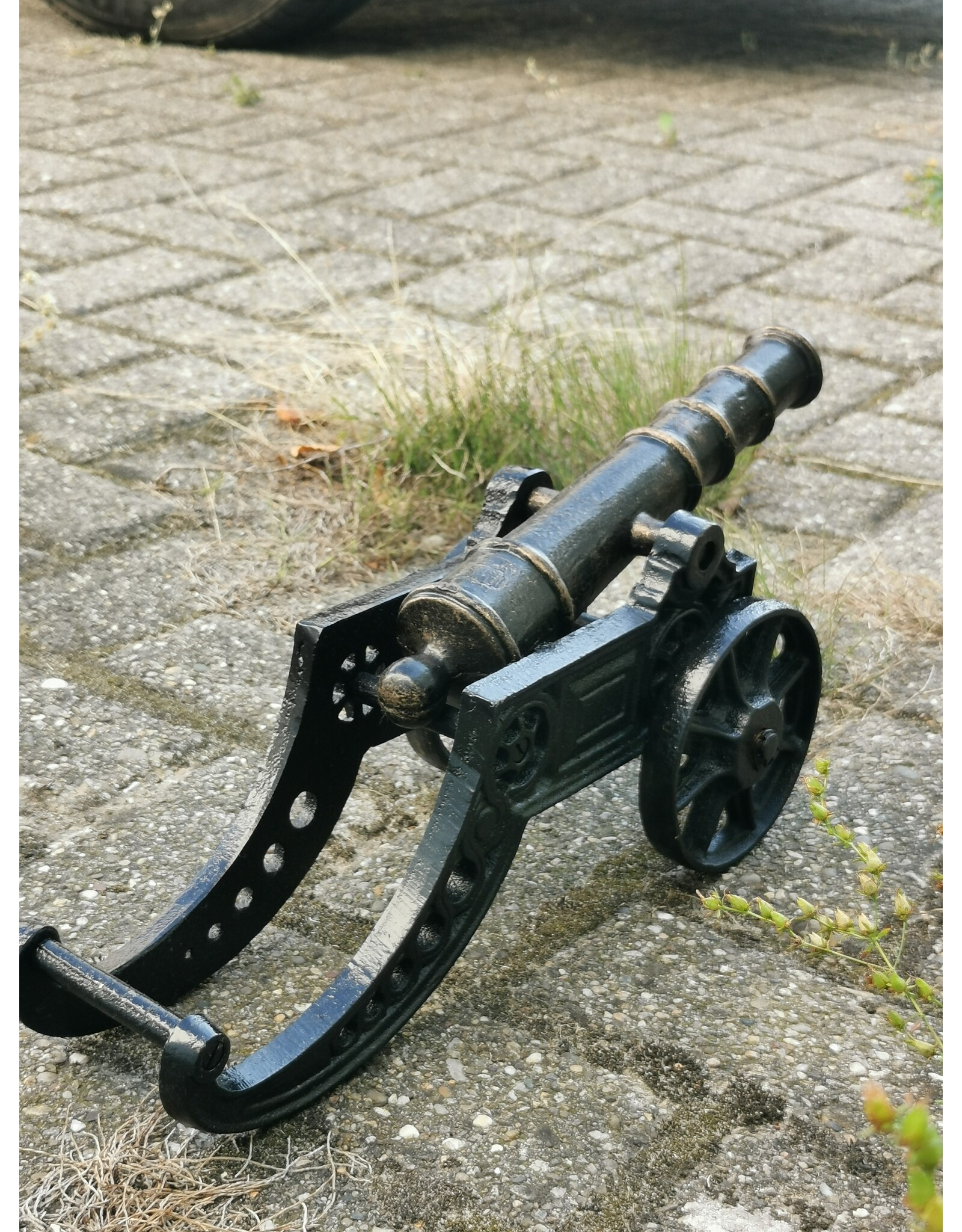 JB Miscellaneous - Cast iron Canon (decorative object) 42,5cm