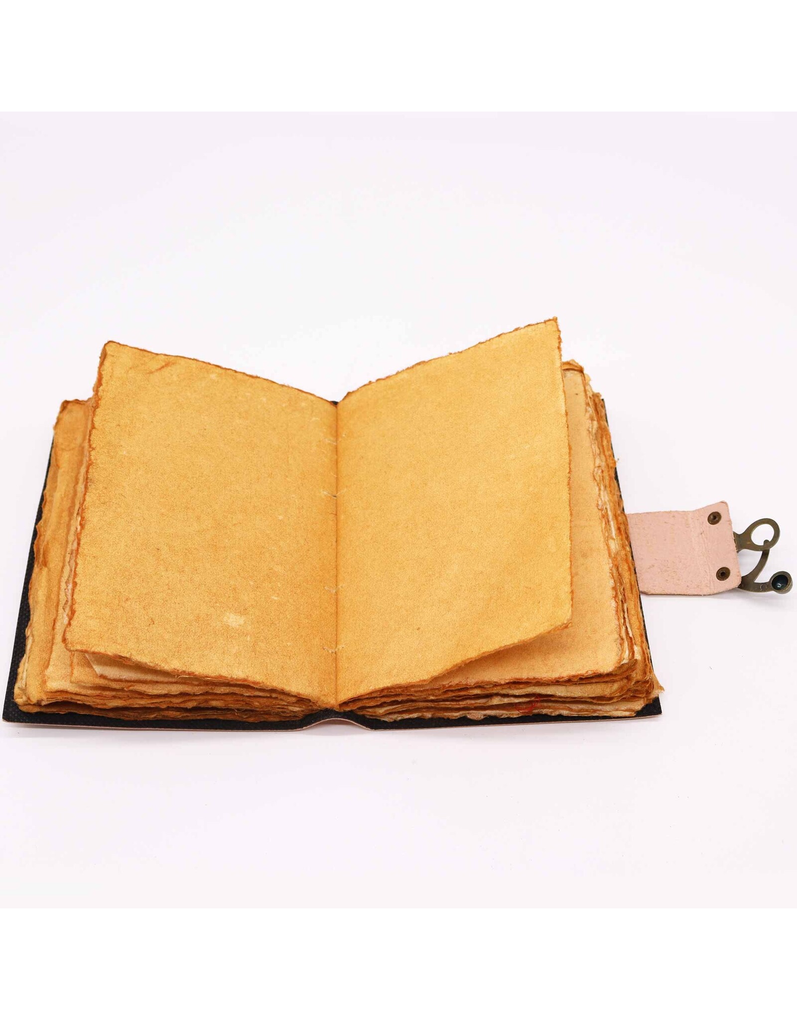 AWG Miscellaneous - Leren Notitieboek 'Zeven Chakra Kleuren' 18x13cm