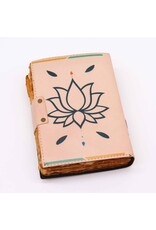 AWG Miscellaneous - Leren Notitieboek 'Zeven Chakra Kleuren' 18x13cm