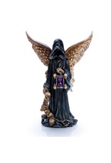 VG Giftware & Lifestyle - Grim Reaper with Skull Wings and Lamp - LED