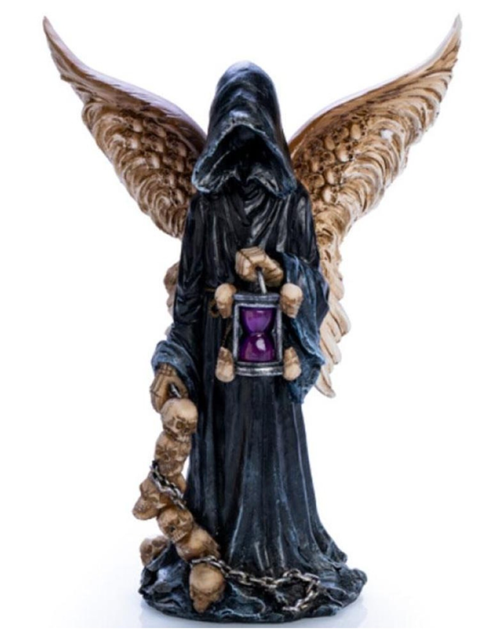 VG Giftware & Lifestyle - Grim Reaper with Skull Wings and Lamp - LED