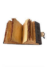 JM Handicrafts Miscellaneous - Leren Dagboek met Relief Uil