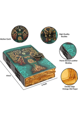 JM Handicrafts Miscellaneous - Tree of Life Mother Earth Leather Journal