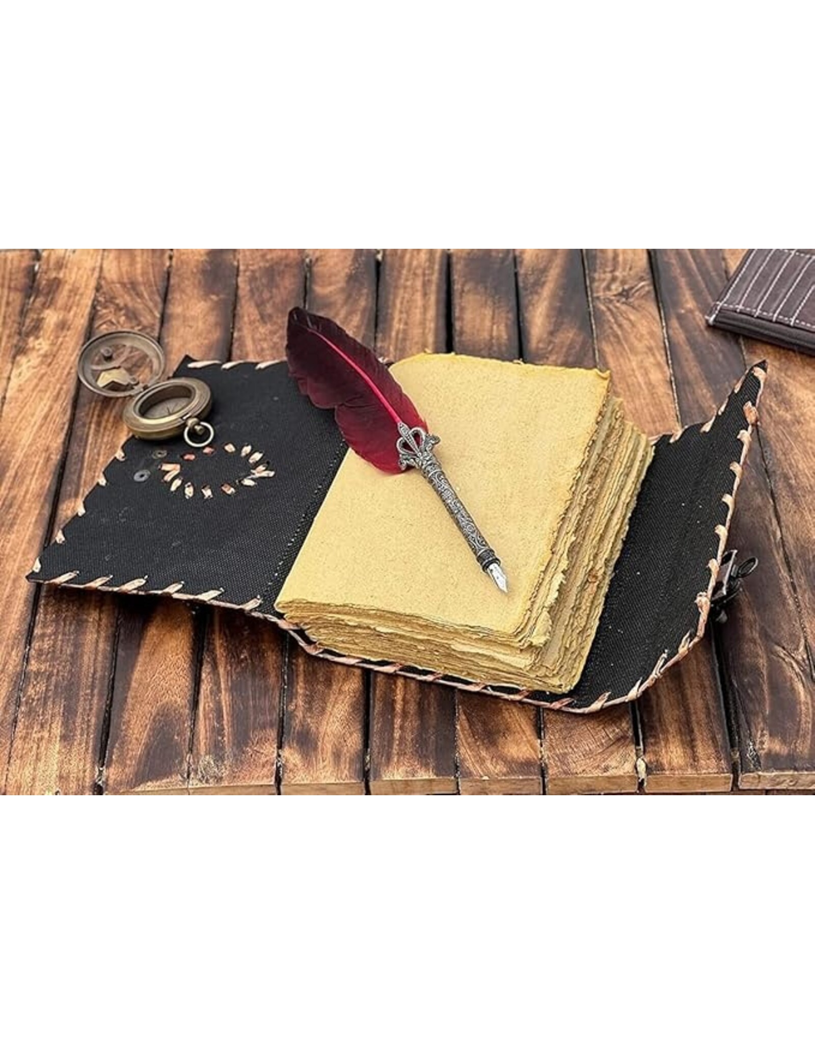 JM Handicrafts Miscellaneous - Hocus Pocus  Leather Journal  with Eye