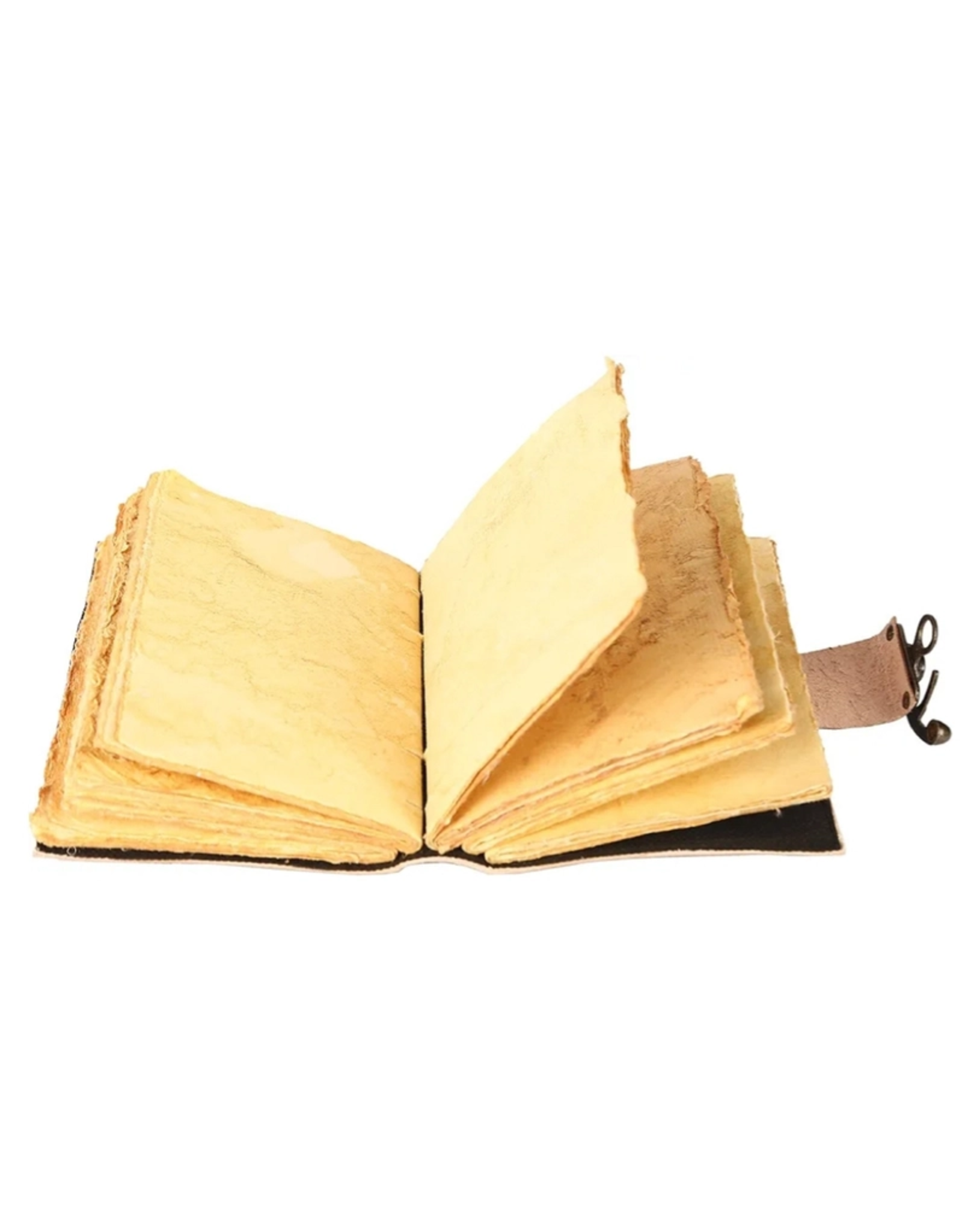 JM Handicrafts Miscellaneous -  Third Eye Leather Journal  18x13cm