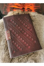 JM Handicrafts Miscellaneous - Dragons Leather Journal with Lock (noteboek)