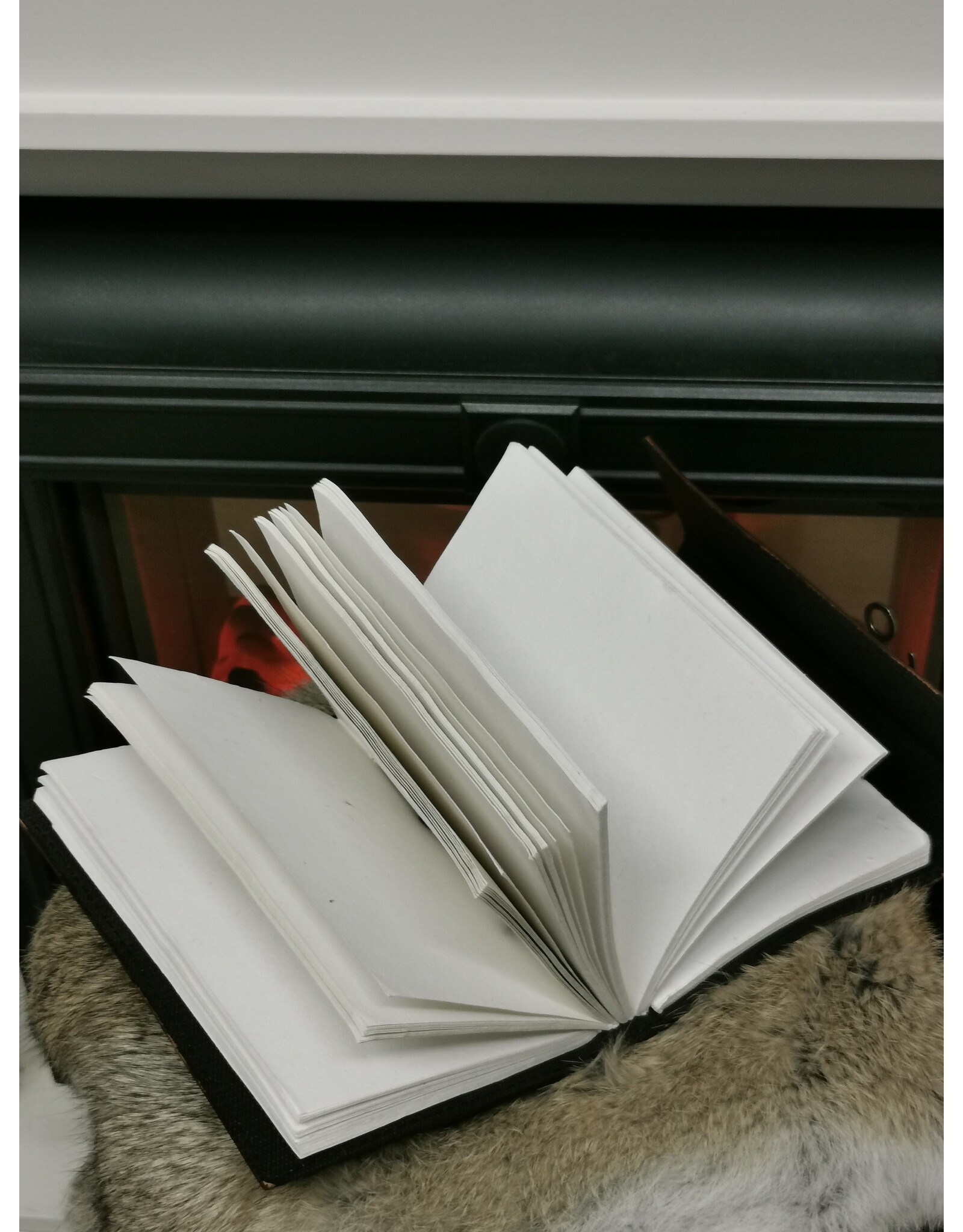 JM Handicrafts Miscellaneous - Dreamcatcher Leather  Embossed Journal with Stone Handmade