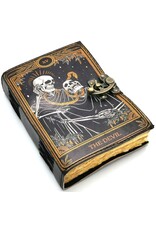 JM Handicrafts Miscellaneous - Grimoire Leren Notitieboek The Devil 18x13cm