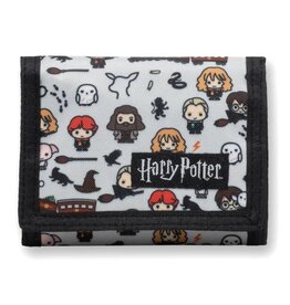 Harry Potter Harry Potter Chibi Character Nylon Trifold Wallet