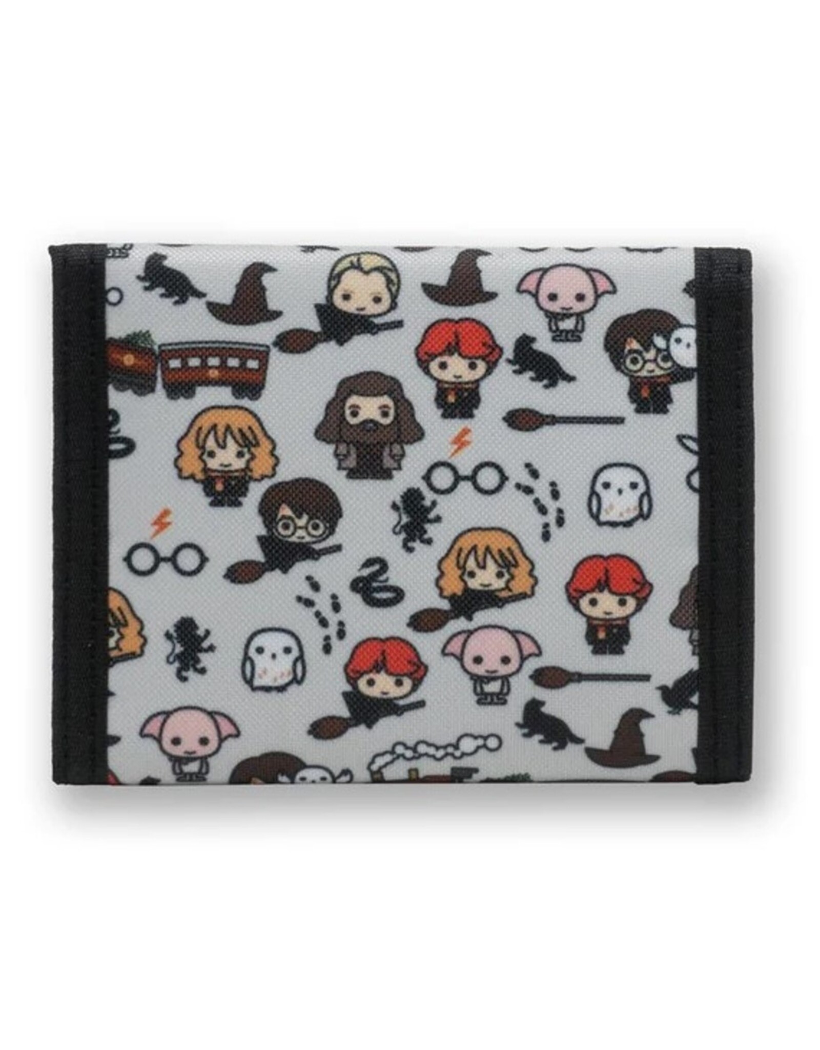 Harry Potter Merchandise - Harry Potter Chibi Character Nylon Trifold Wallet