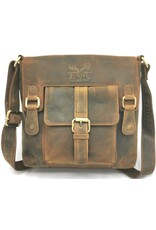 Hunters Leather bags - Hunters Crossbody bag with 'M' cover Vintage