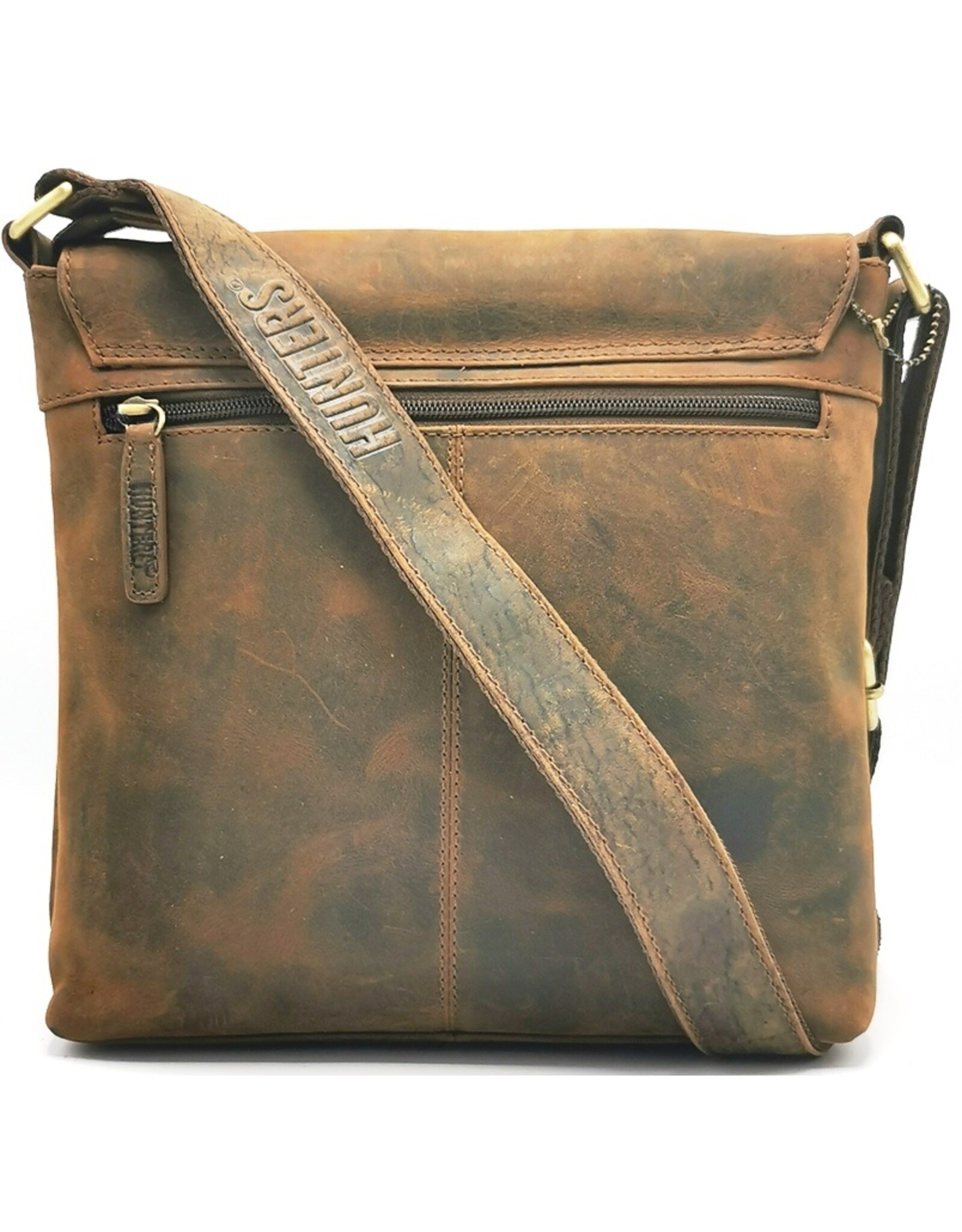 Hunters Leather bags - Hunters Crossbody bag with 'M' cover Vintage