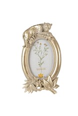 C&E Miscellaneous - Bohemien Fotolijst Panter Ovaal Oud goud kleur