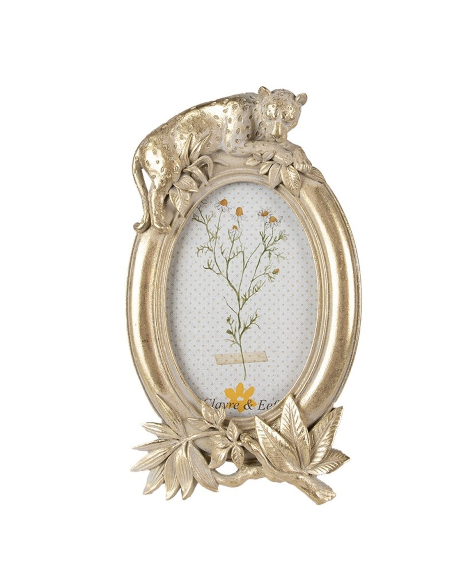 C&E Miscellaneous - Baroque Photoframe Oval Old gold color