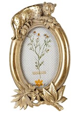 C&E Miscellaneous - Bohemien Fotolijst Panter Ovaal Oud goud kleur